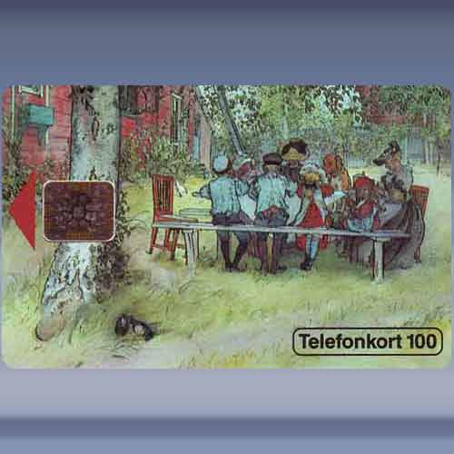 Frukost..., Carl Larsson - Klik op de afbeelding om het venster te sluiten